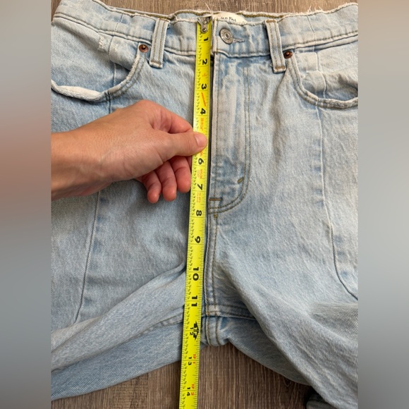 Abercrombie and Fitch Curve Love Ultra High Rise 90s Straight Jean Size 4s - Picture 7 of 9